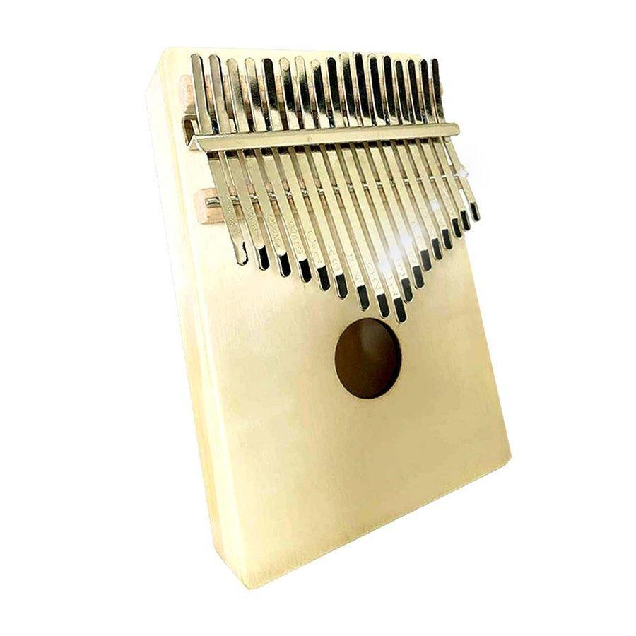 カリンバ 17音 親指ピアノ ムビラ ソリッドウッド 17キー 伝統的