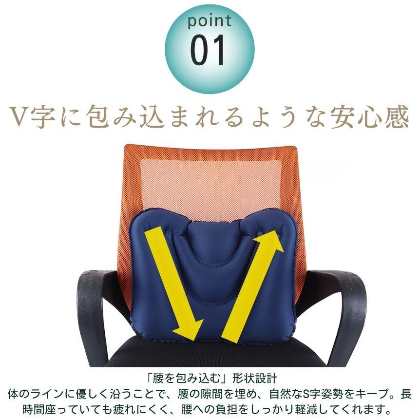 腰痛 クッション 腰枕 エアークッション 飛行機 腰 枕 旅行 エア