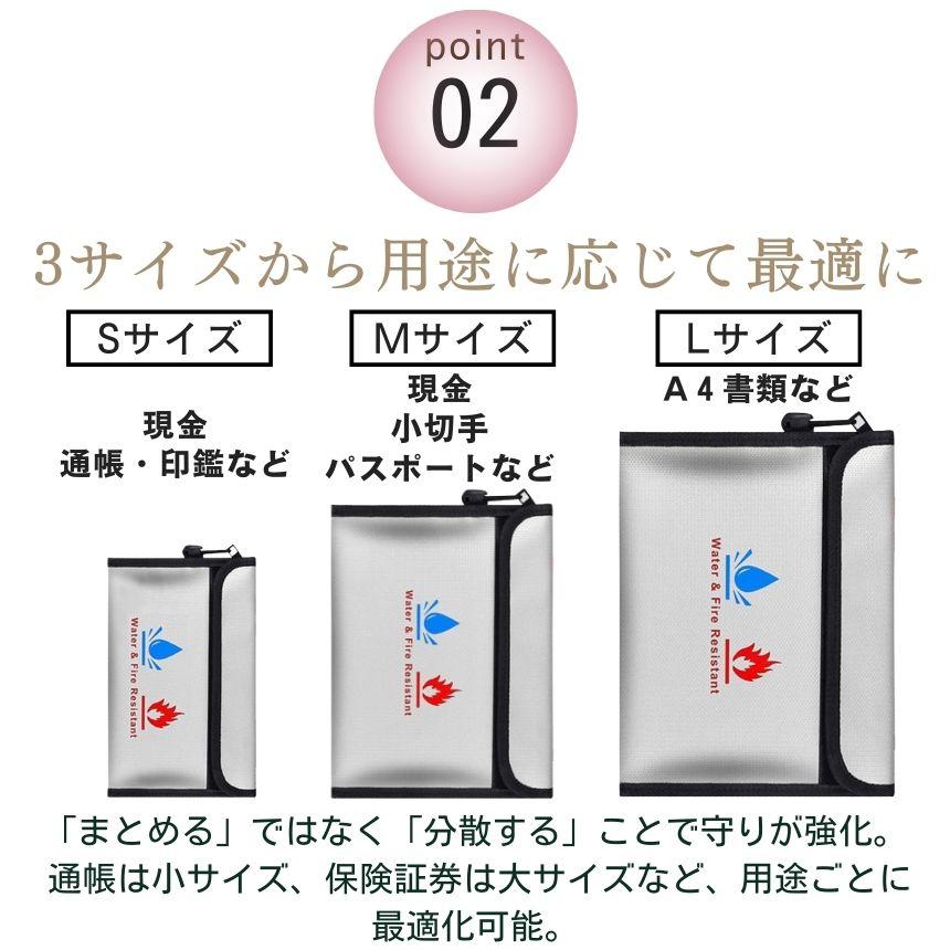2個セット】 耐火バッグ 防火袋 金庫 家庭用 耐火 耐火袋 セーフティ