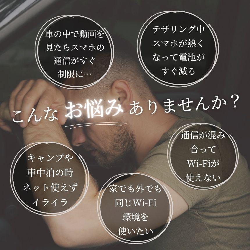 ポケットwifi モバイルルーター simフリー ポケットwi-fi 車