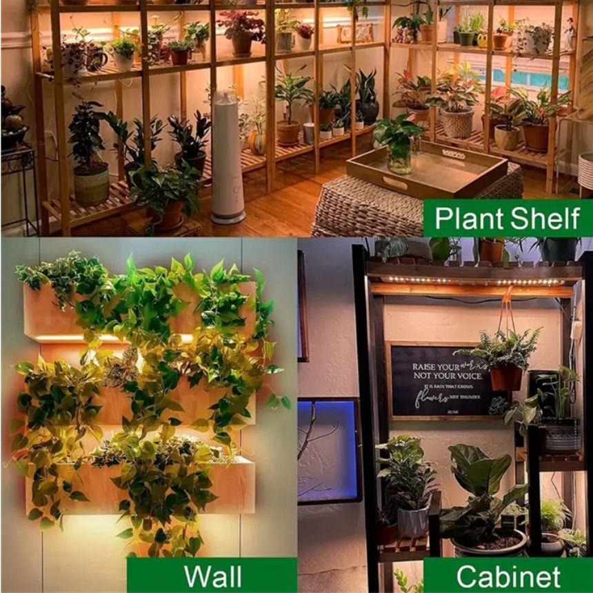 2個セット 植物育成ライト LED タイマー 明るさ調整い2連 2枚 薄型 板