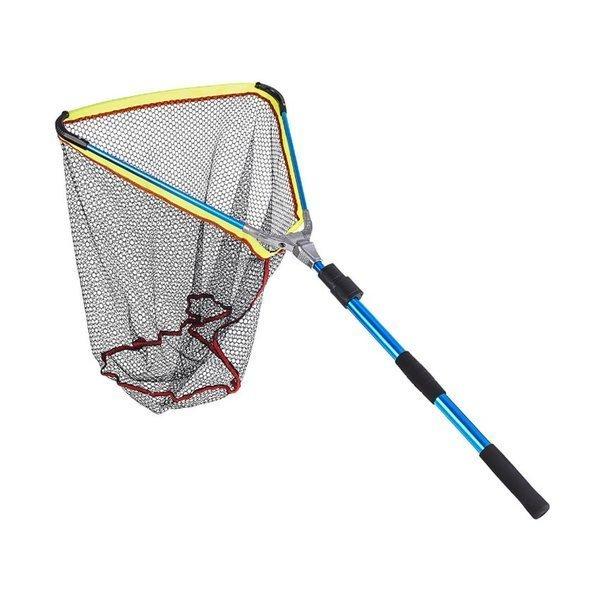 タモ網 玉網 折り畳み 伸縮 3段階 ランディングネット 魚とり網 釣り網