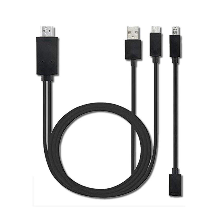 スマホ テレビ 接続 ケーブル2m MHLケーブル hdmi tv 出力 MHL対応
