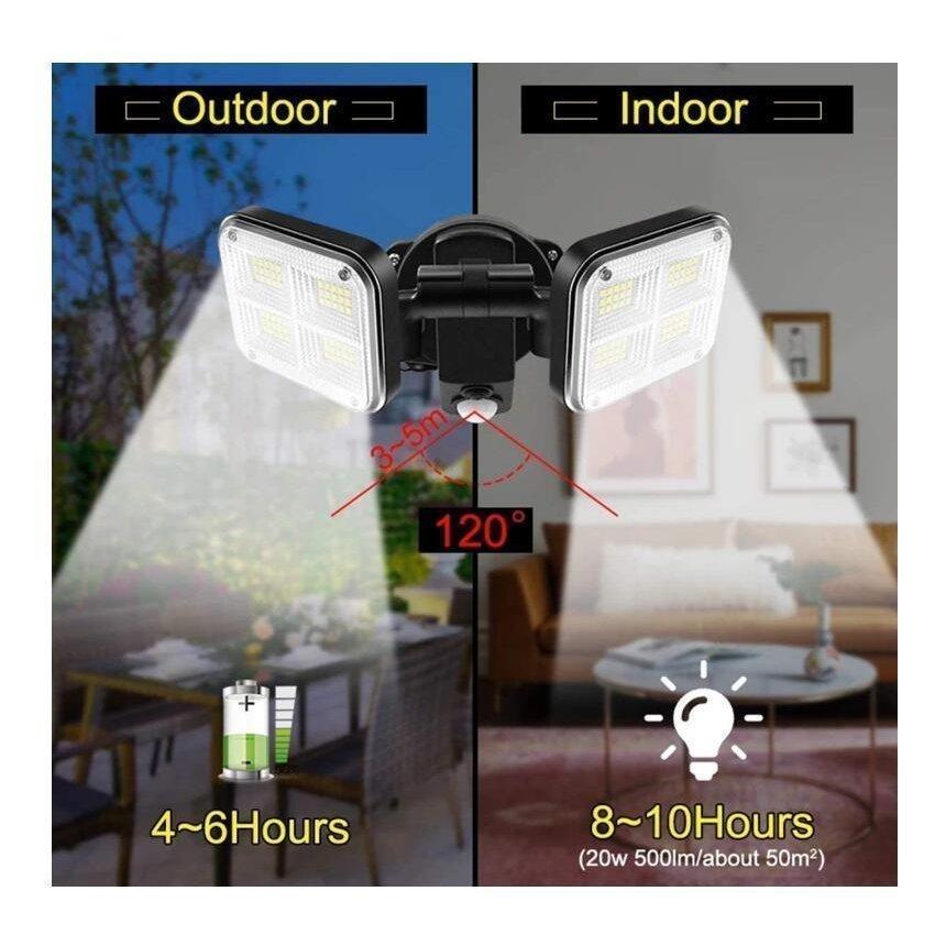 ソーラーライト センサーライト 人感センサー ライト 屋外 防水 分離型
