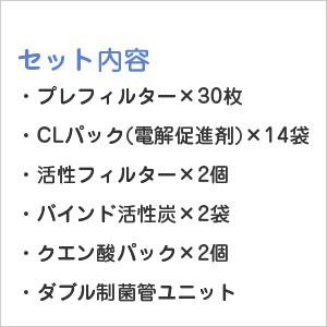 BL55-01　BL35-01　ジャノメ（蛇の目）　正規代理店　24時間風呂用　お手入れセット＋ダブル制菌管セット　公式　湯あがり美人・湯名人