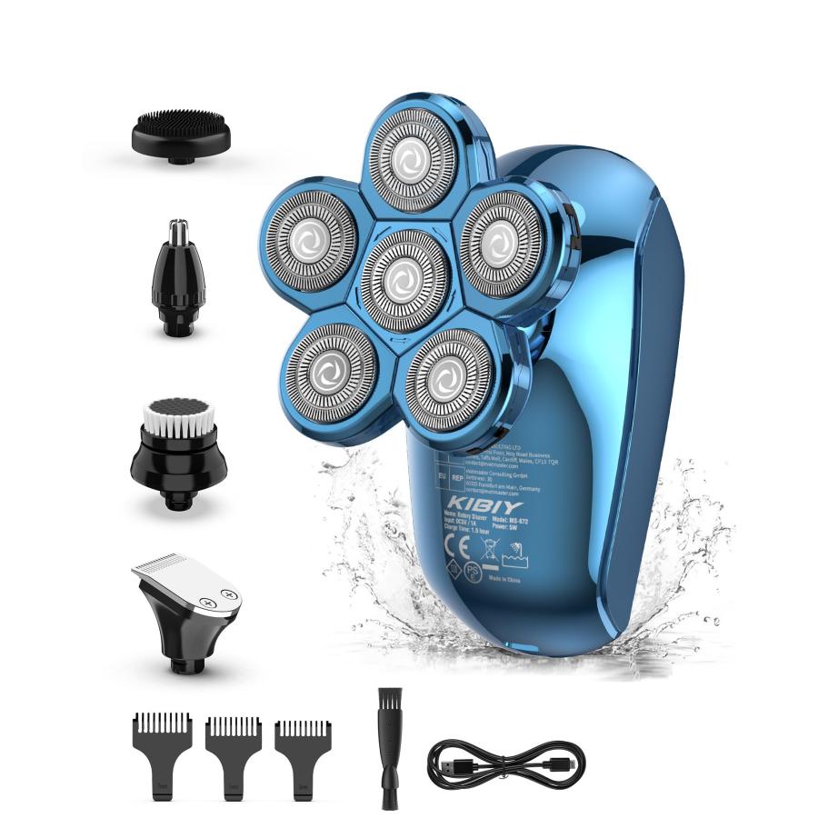 スキンヘッド シェーバースキンヘッド シェーバー Kibiy 5-in-1 スキンヘッド シェーバースキンヘッド シェーバー Kibiy 5-in-1