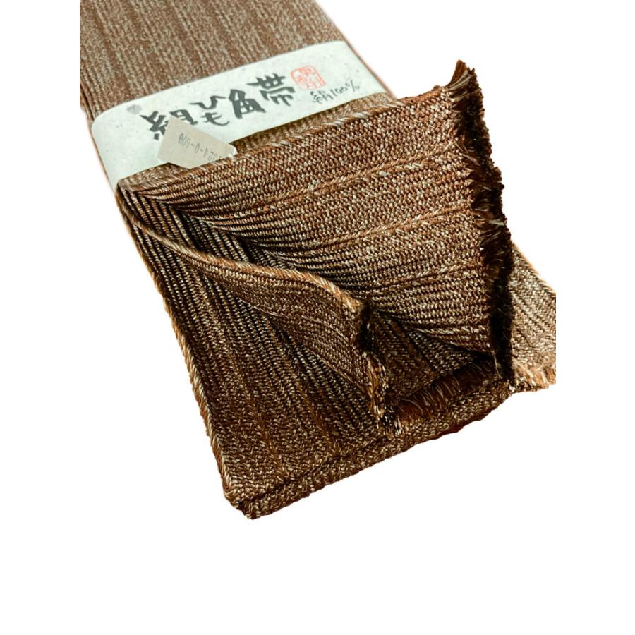 男物角帯　組ひも　正絹（絹100％）250828-01の画像
