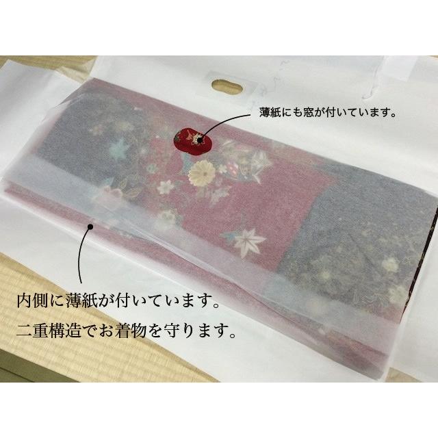 【着物用】たとう紙 薄紙 窓付き 日本製【単品】|shopkyugoro|04