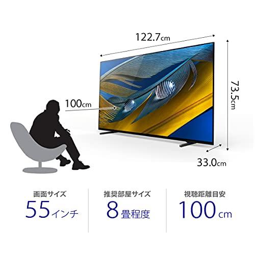 現品発送 ソニー 55V型 4K 有機EL テレビ ブラビア XRJ-55A80J OLED BRAVIA XR 倍速 Google TV ソニー・ピクチ 【O3327471945】(120333円)