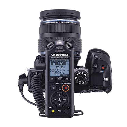 OM SYSTEM LS-P5 楽器演奏/ライブ録音/自然環境録音/ハイレゾPCM録音/外部メモリ対応 