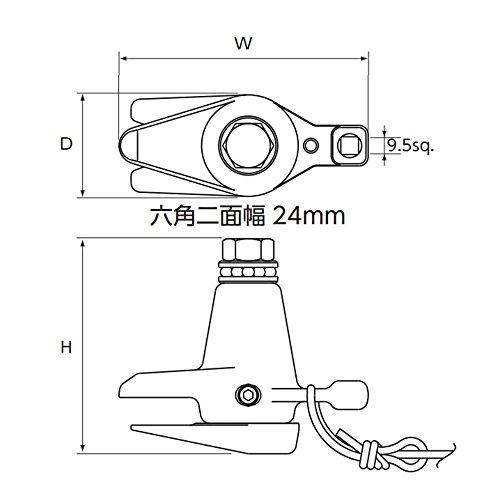 京都機械工具(KTC) タイロットエンドセパレーター AS201 
