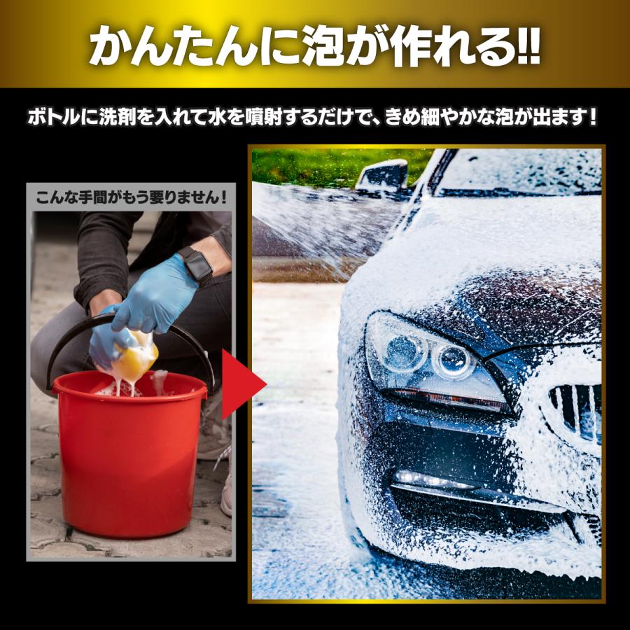 GreenAuto ケルヒャー 泡 ノズル 洗車 フォームガン 真鍮製 フォーム
