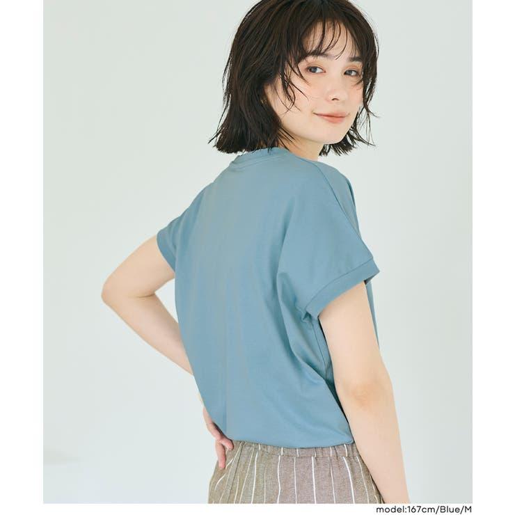 coca（コカ） ＼26ss新色登場／COTTON from the U.S.フレンチスリーブT