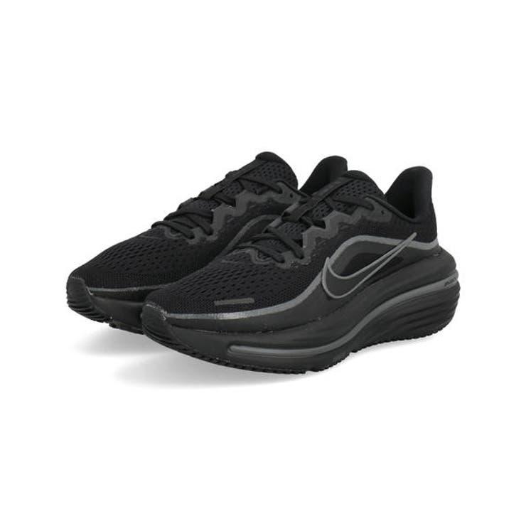 NIKE ナイキ W AIR WINFLO 12 レディーススニーカー ランニングシューズ 厚底(Wエアウィンフロー12) HV9273-001 ブラック/ブラック/ダークスモークグレー