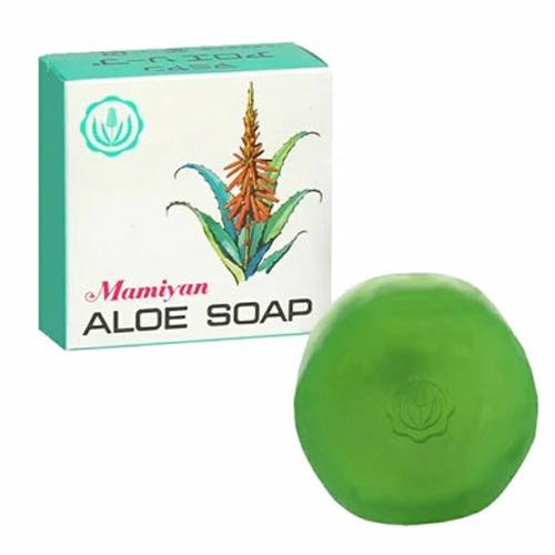 マミヤンアロエ化粧品 アロエソープ 100g 1ヶ入 MAMIYAN やさしい泡立ち 洗顔石けん さっぱりタイプ |  | 01