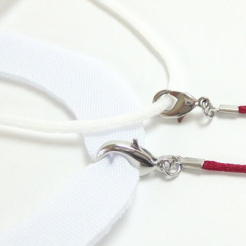 メール便 マスクストラップ フランス製 サテンコード カラフル 大人用 子供用 マスクコード マスク紐 マスクホルダー マスクチェーン 軽量 |  | 05