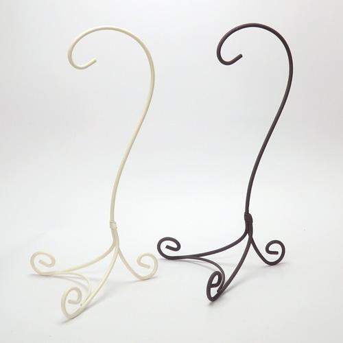 サンキャッチャー を吊るす スタンド エレガントライン プリマ 大サイズ 卓上スタンド 吊り下げ ワイヤースタンド 猫脚 アイアンスタンド プランタースタンド | 