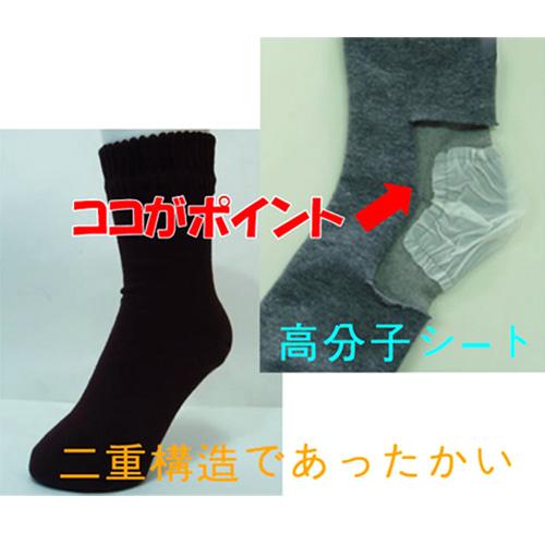 婦人用 かかとつるつるソックス 靴下 カカト ツルツル ソックス かかとつるつる 裏ぽっかぽっか 靴下 母の日 ギフト プレゼント |  | 02