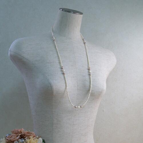 メール便 ネックレスになる 淡水パール メガネチェーン ピンクパープル パールネックレス 眼鏡チェーン 淡水真珠 クリスマス ギフトに プレゼントに |  | 02