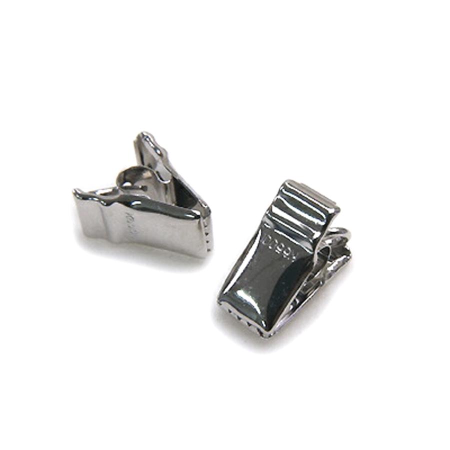 メール便 帽子クリップ 金具 1ペア （2個） アクセサリー金具 ワニグチクリップ ハットクリップ テーブルクロスウェイト マスククリップ |  | 01