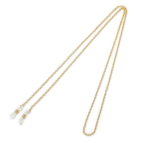 メール便 メガネチェーン シンプルチェーン 眼鏡チェーン アズキチェーン ピンクゴールド色 ガンメタ色 金 銀 マスクチェーン マスクストラップ |  | 04