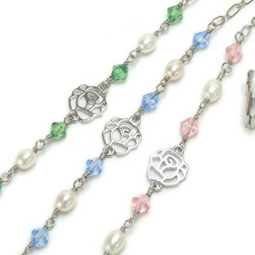 メール便 帽子クリップ ロングタイプ 淡水真珠 情熱の薔薇 帽子留め レディース ハットクリップ ハットキーパー バレンタイン ギフトに プレゼントに |  | 04