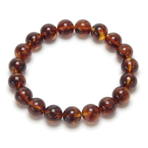 琥珀 念珠 ブレスレット 10mm 玉 コハク アンバー 念誦 ブレスレット 風水 パワーストーン ブレス クリスマス ギフトに プレゼントに |  | 03