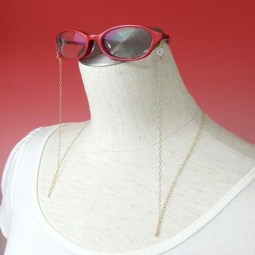 メガネチェーン K10 金 丸線あずき 10金 ネックレスになる 2WAY ゴールド 眼鏡チェーン 母の日 父の日 敬老の日 マスクチェーン ギフト プレゼント |  | 02