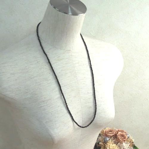 メール便 メガネチェーン ブラックスピネル ネックレスになる 眼鏡チェーン メンズ 男性用 風水カラー 黒 マスクチェーン クリスマス ギフトに プレゼントに |  | 02