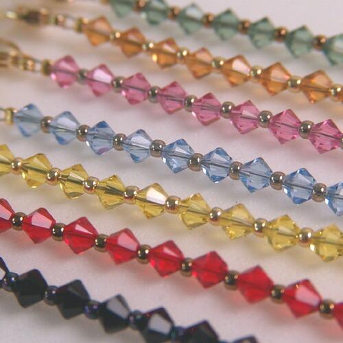 クロネコ便 ギフトケース付きネックレスになる メガネチェーン キラキラ スワロフスキー 贅沢2WAY 眼鏡チェーン 母の日 父の日 敬老の日 マスクチェーン | 