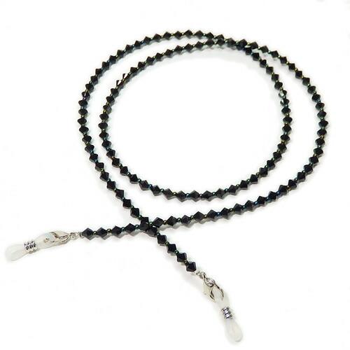 クロネコ便 ギフトケース付きネックレスになる メガネチェーン キラキラ スワロフスキー 贅沢2WAY 眼鏡チェーン 母の日 父の日 敬老の日 マスクチェーン |  | 12