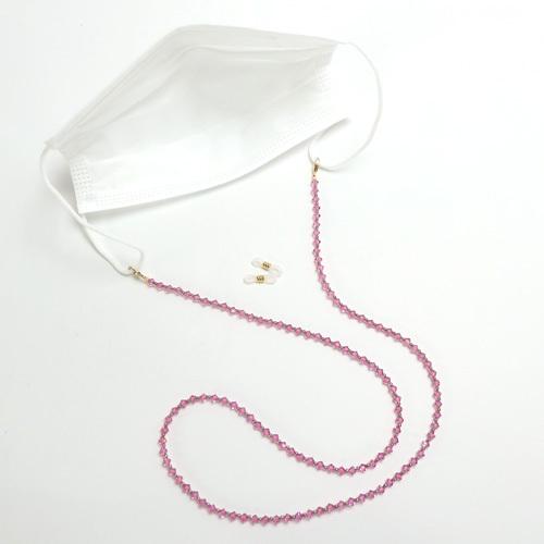 クロネコ便 ギフトケース付きネックレスになる メガネチェーン キラキラ スワロフスキー 贅沢2WAY 眼鏡チェーン 母の日 父の日 敬老の日 マスクチェーン |  | 13