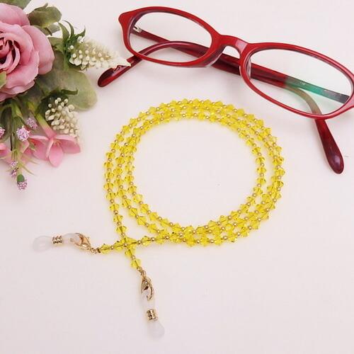 クロネコ便 ギフトケース付きネックレスになる メガネチェーン キラキラ スワロフスキー 贅沢2WAY 眼鏡チェーン 母の日 父の日 敬老の日 マスクチェーン |  | 09