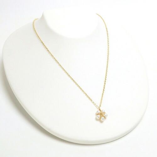 淡水パール ペンタゴンスターフラワー パール ペンダント ネックレス ゴールドカラー シルバーカラー 淡水真珠 レディース クリスマス ギフトに プレゼントに |  | 01