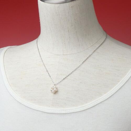 淡水パール ペンタゴンスターフラワー パール ペンダント ネックレス ゴールドカラー シルバーカラー 淡水真珠 レディース クリスマス ギフトに プレゼントに |  | 04