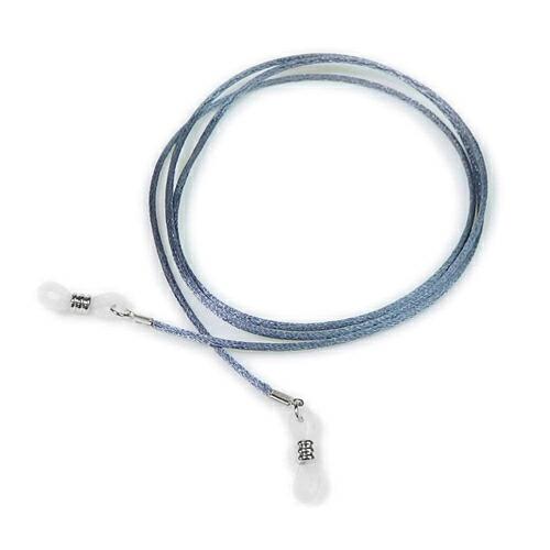 メール便 メガネチェーン フランス製 サテンコード カラフル シンプル 眼鏡チェーン グラスコード 軽量 眼鏡紐 マスクチェーン |  | 10