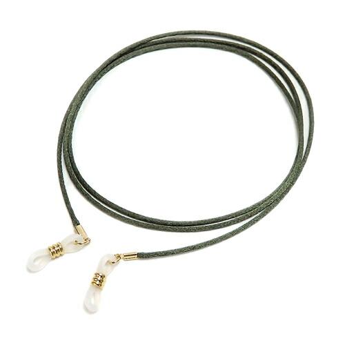 メール便 メガネチェーン フランス製 サテンコード カラフル シンプル 眼鏡チェーン グラスコード 軽量 眼鏡紐 マスクチェーン |  | 11