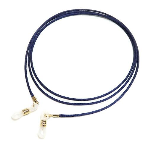 メール便 メガネチェーン フランス製 サテンコード カラフル シンプル 眼鏡チェーン グラスコード 軽量 眼鏡紐 マスクチェーン |  | 12