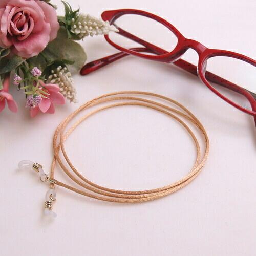 メール便 メガネチェーン フランス製 サテンコード カラフル シンプル 眼鏡チェーン グラスコード 軽量 眼鏡紐 マスクチェーン |  | 13