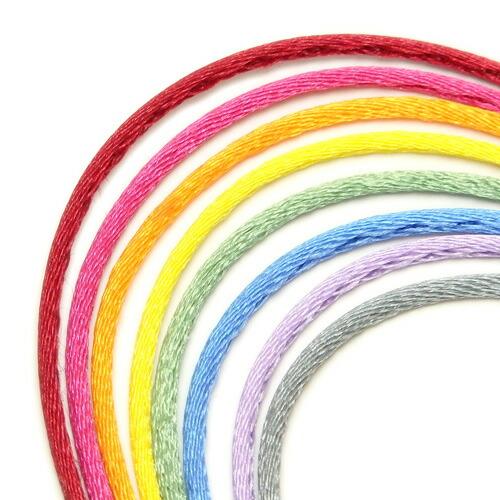 メール便 メガネチェーン フランス製 サテンコード カラフル シンプル 眼鏡チェーン グラスコード 軽量 眼鏡紐 マスクチェーン |  | 01