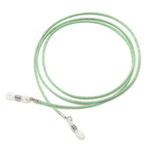 メール便 メガネチェーン フランス製 サテンコード カラフル シンプル 眼鏡チェーン グラスコード 軽量 眼鏡紐 マスクチェーン |  | 07