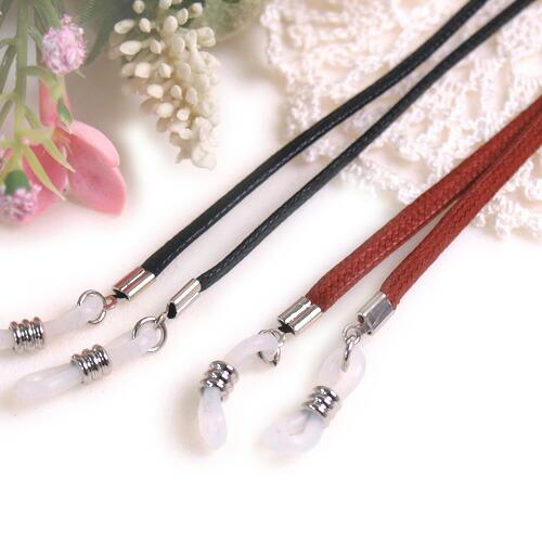 メール便 メガネチェーン シンプル 平紐 めがねチェーン 軽量 ロー引き 綿 コットン グラスコード メガネ紐 眼鏡コード 男性用 メンズ 母 父 敬老 |  | 02