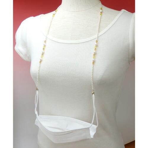 メール便 ネックレスになる 淡水パール メガネチェーン バイカラー スワロフスキー 眼鏡チェーン グラスコード 真珠 クリスマス ギフトに プレゼントに |  | 08