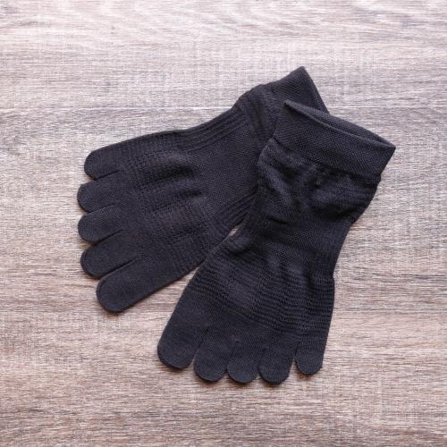 ブリーズブロンズ 消臭ソックス スポーツ ショート 5本指 ソックス 消臭靴下 S-5 男性用 五本指 ライフリング 日本製 父の日 ギフトに プレゼントに |  | 02