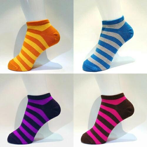 ブリーズブロンズ カラフル ボーダー柄 ソックス 消臭靴下 スニーカーソックス S-3 ショートソックス 日本製 ライフリング バレンタイン ギフトに プレゼントに |  | 05