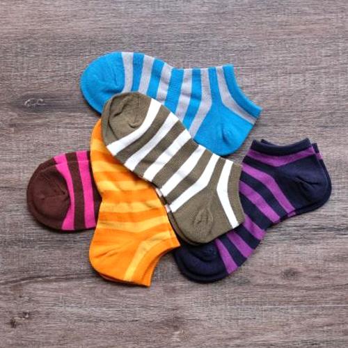 ブリーズブロンズ カラフル ボーダー柄 ソックス 消臭靴下 スニーカーソックス S-3 ショートソックス 日本製 ライフリング バレンタイン ギフトに プレゼントに |  | 07