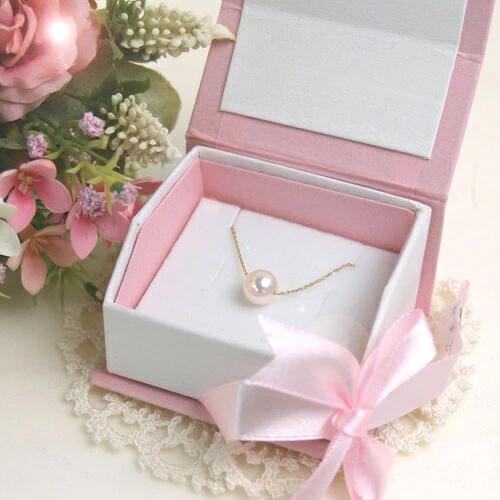 ケース入り あこや本真珠 K10 スルーネックレス 7.5〜8.0mm パール 10金 ゴールドネックレス シンプル アコヤ真珠 バレンタイン ギフトに プレゼントに |  | 05