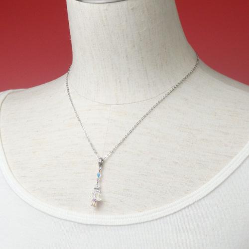 ネックレス クリスマスツリー スワロフスキービーズ エレメント ペンダント レディース Xmas プレゼント ギフト クリスマス ギフトに プレゼントに |  | 06