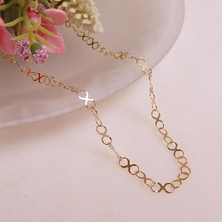 18金 メガネチェーン インフィニティエックス K18 ネックレスにもなる 2WAY 眼鏡チェーン ゴールド 金 母の日 父の日 敬老の日 プレゼント ギフト |  | 02