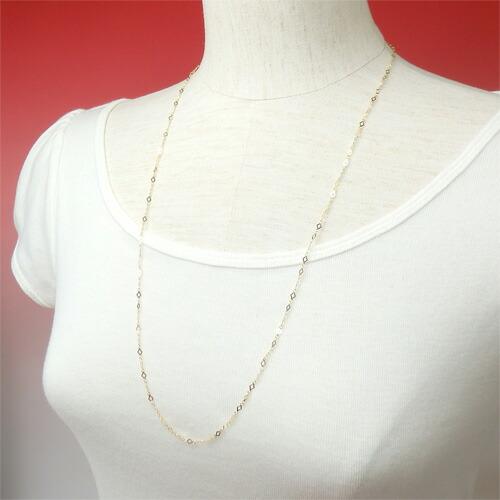 18金 メガネチェーン ひし形 スパークル ダイヤ型チェーン K18 ネックレスにもなる 2WAY 眼鏡チェーン ゴールド 母の日 父の日 敬老の日 プレゼント ギフト |  | 05